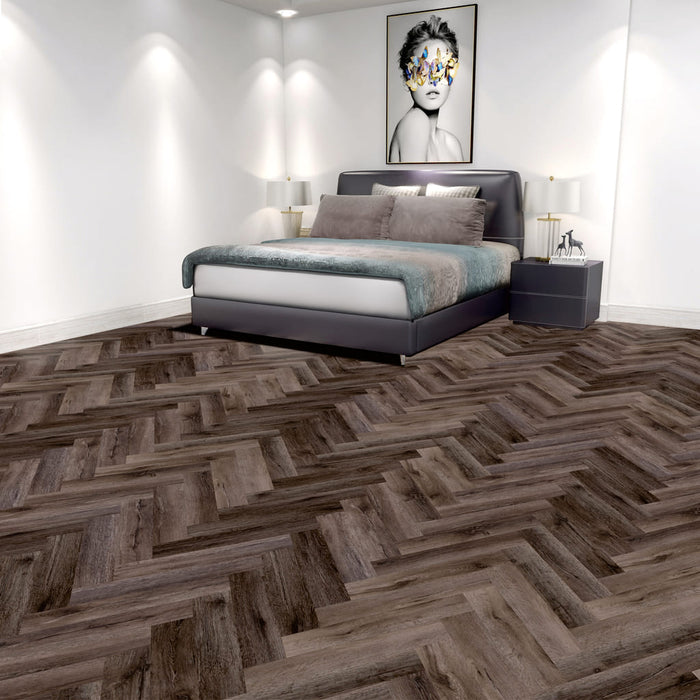 Trosmo LVT Aged Walnut Flooring (118x590mm)