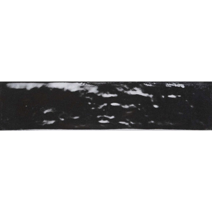 Asly Black - Gloss Tiles (75x300x10mm)