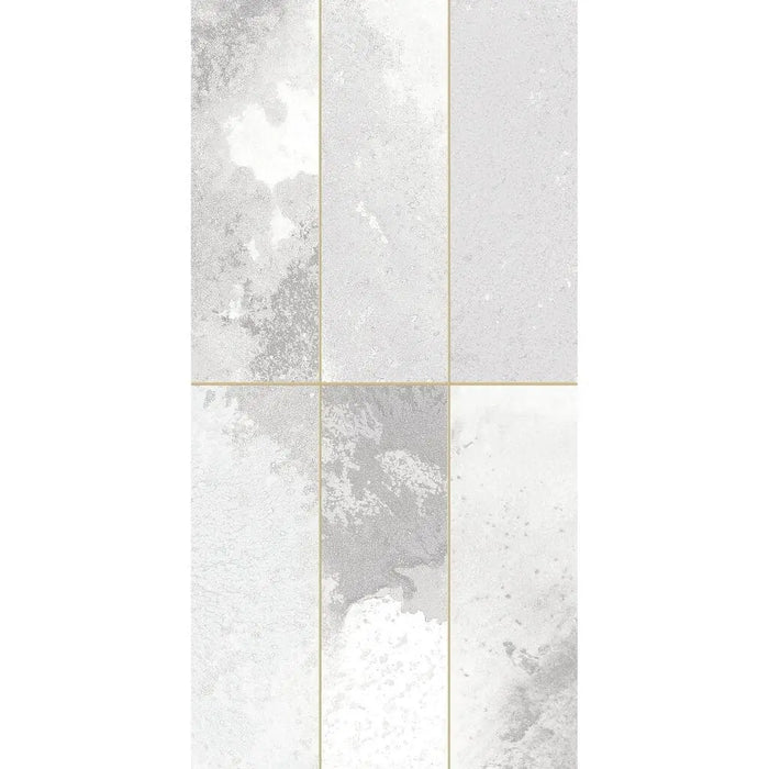 FS Tradition Brick Silver - Gloss Tiles (400x200mmx10.3mm)