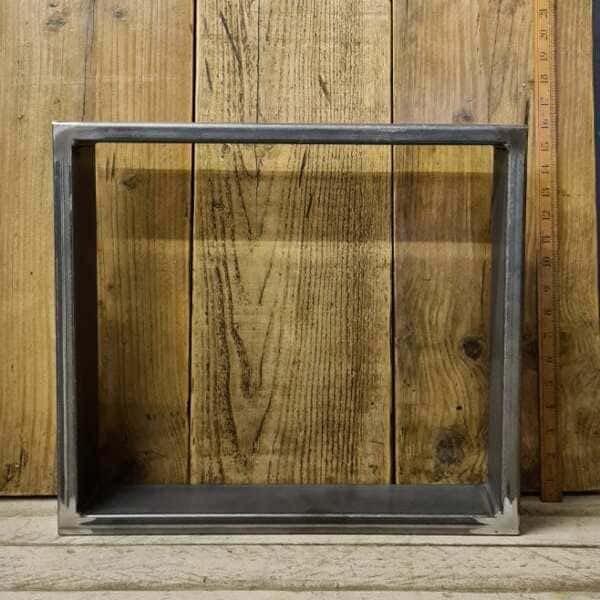 Bench End Frame Modern Ind LENA Box Section 400 x 450mm