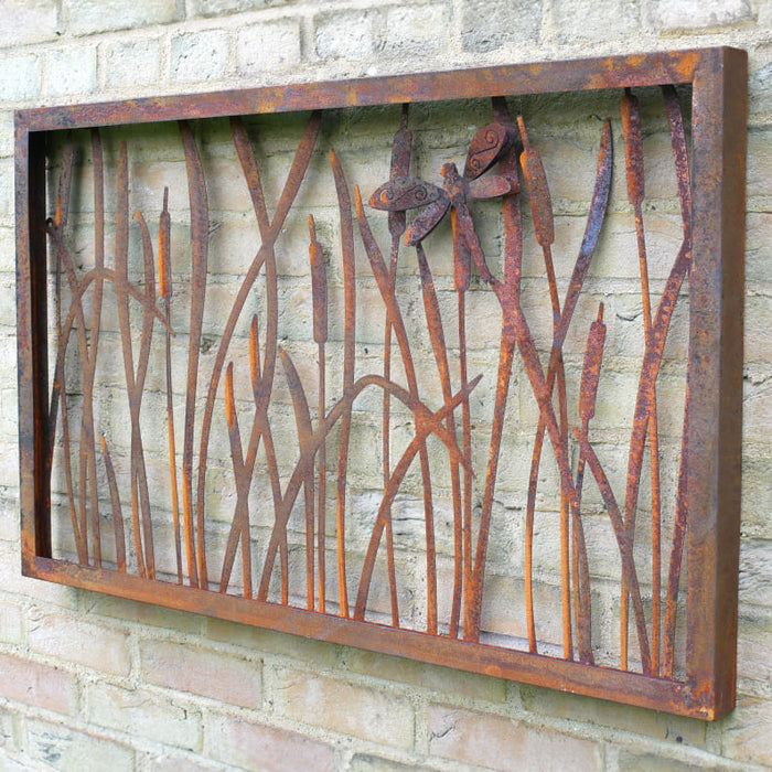 Metal Rustic Garden Wall Decoration (Large)