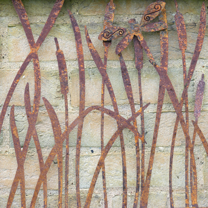 Metal Rustic Garden Wall Decoration (Small)