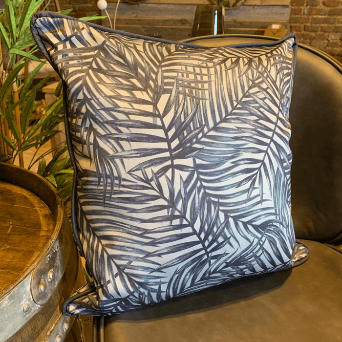 Outdoor Cushion - Grey Palm (50x50cm)