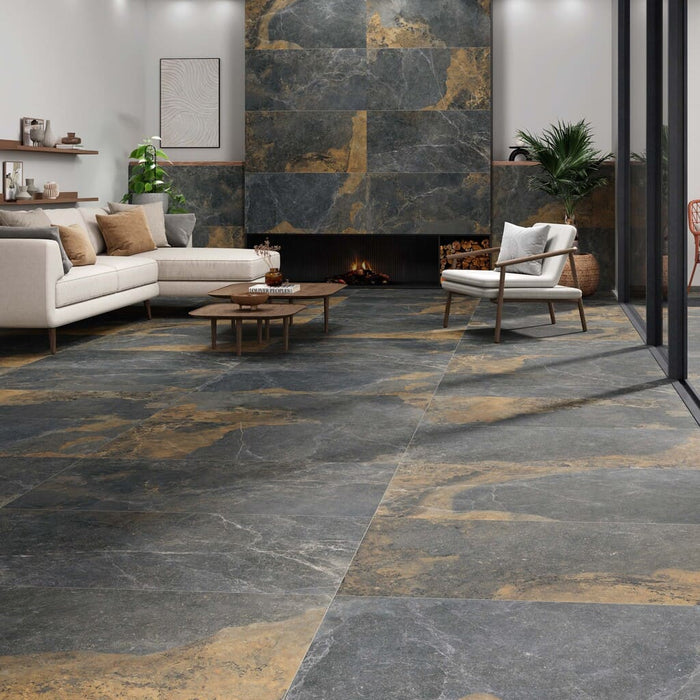 Strato Natural Matt Porcelain Tile (60x120cm)