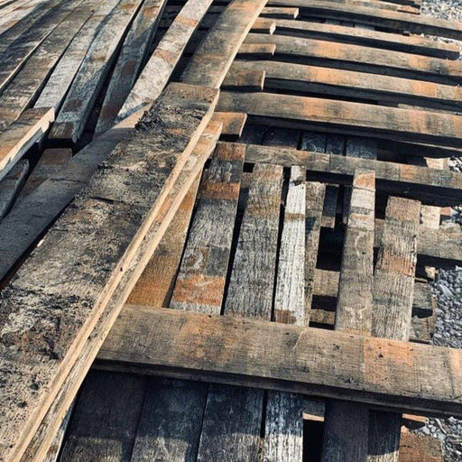 Reclaimed Whiskey Staves - South Planks
