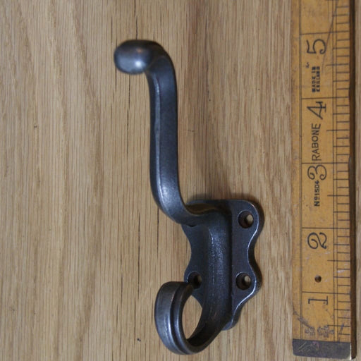 Coat Hook Classic Style - Cast Ant Iron - South Planks