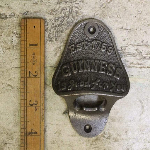 Guinness Bottle Opener Antique Iron - South Planks