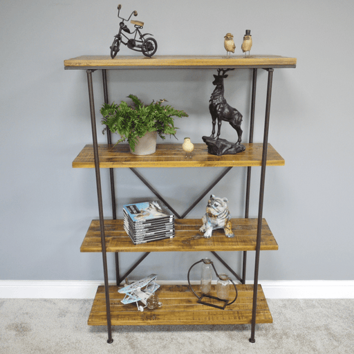 Industrial Pine Wood Shelving Unit - South Planks
