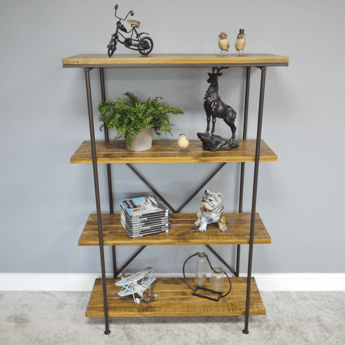 Industrial Pine Wood Shelving Unit - South Planks