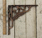 Singer Corp Shelf Bracket 200mm x 200mm Antique Copper - South Planks