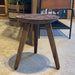 Carved Wooden Side Table - South Planks