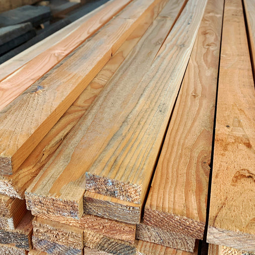 English Larch Planed 3600mm x 45mm x 16-18mm - South Planks