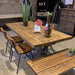 Reclaimed Timber Dining Table finished in Rustic Pine - South Planks