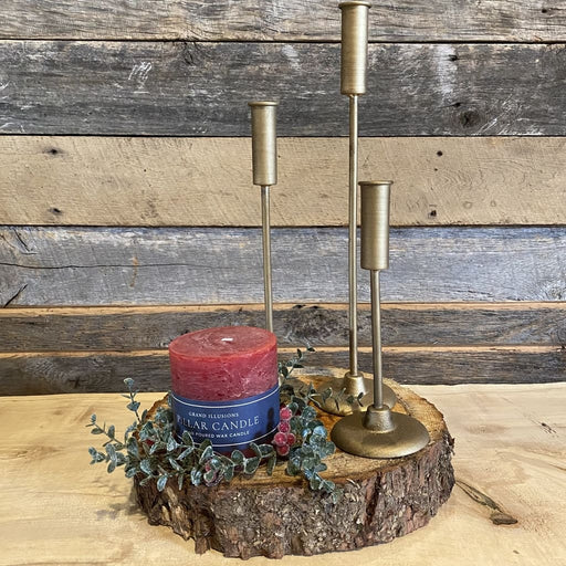 Bronze Candle holder - 32 x 9.5cm - South Planks