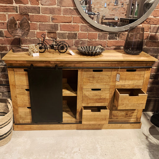 Rustic Industrial Sideboard Cabinet - South Planks