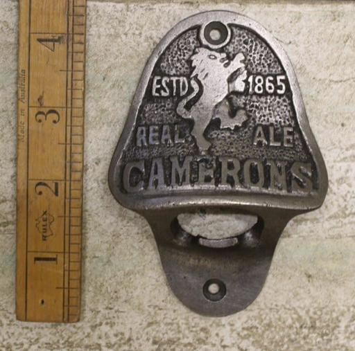 Camerons Bottle Opener Antique Iron - South Planks