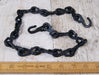 Chain Hand Forged Black Beeswax w Small Hooks 700m - South Planks