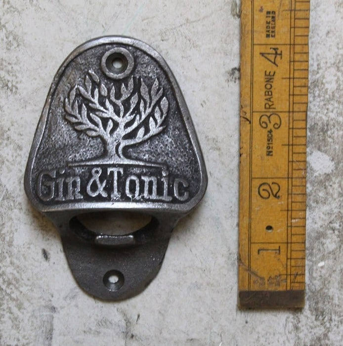 Gin & Tonic Bottle Opener Antique Iron - South Planks