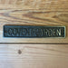 Covent Garden Plaque 30mm x 200mm Antique Iron - South Planks
